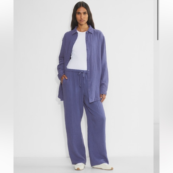 Aritzia Little Moon Airplush Cotton Sail Pant - S - Picture 1 of 7